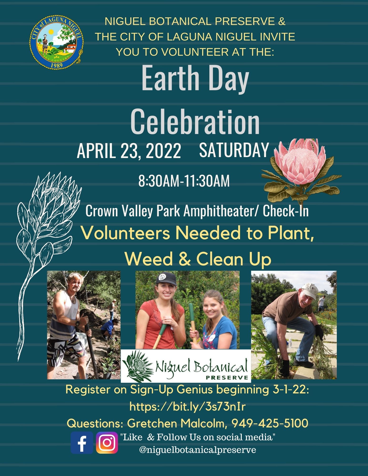 Earth Day Celebration April 2022 Niguel Botanical Preserve earth-day-celebration-april-2022-niguel-botanical-preserve